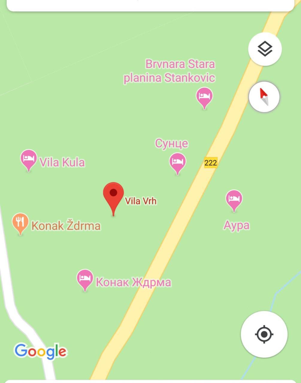 Vila Vrh Crni Vrh Εξωτερικό φωτογραφία